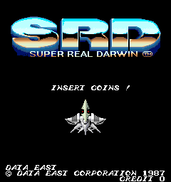Super Real Darwin (World) Title Screen